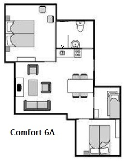 Plattegrond Comfort 6A